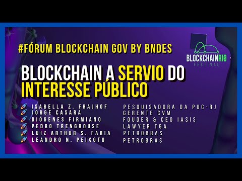 Fórum BlockchainGov (Blockchain Rio)