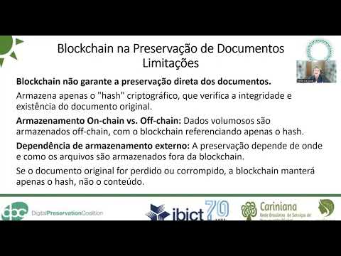 Impactos do Blockchain na Preservação Digital (Rede Cariniana)