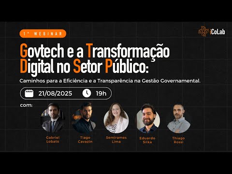 Govtech e Transformação Digital do iColab