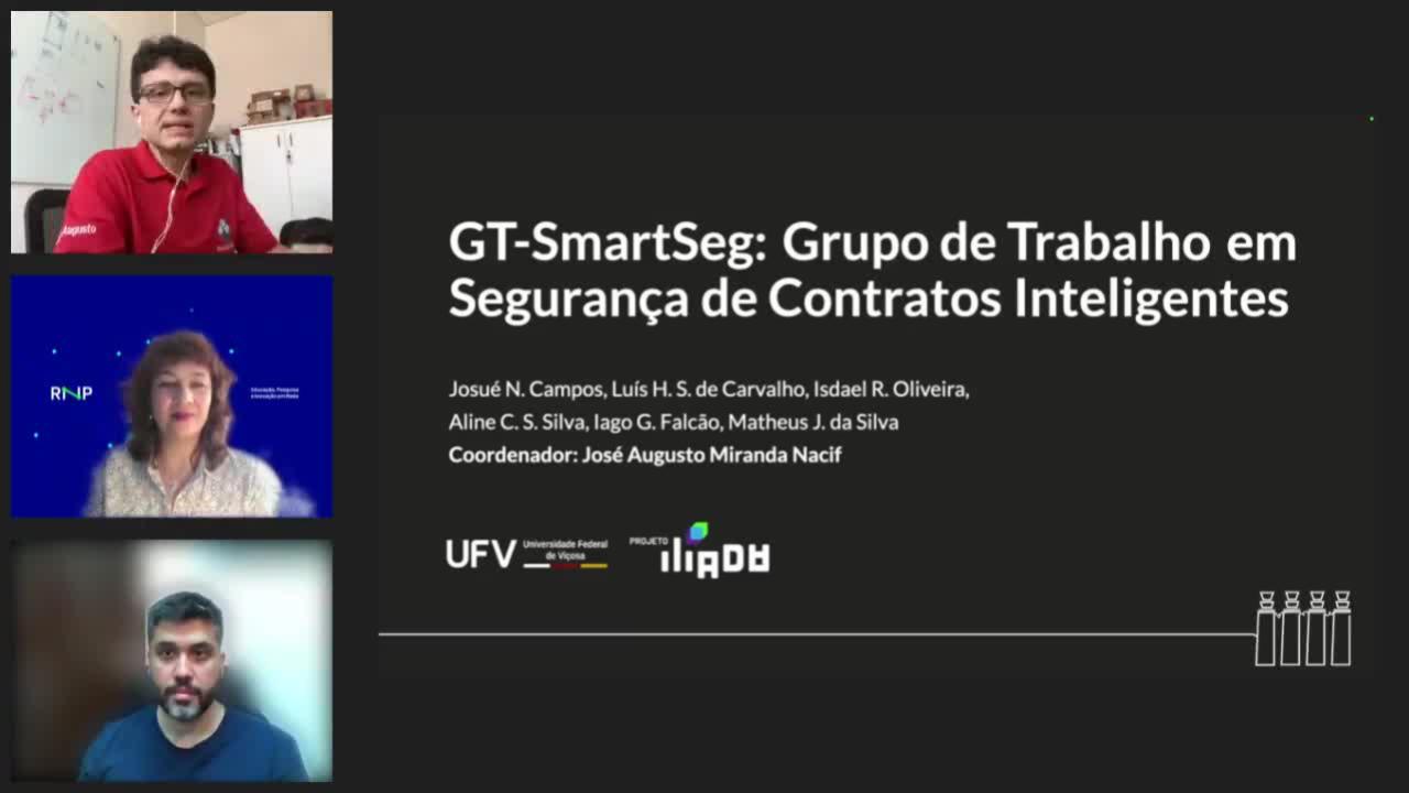 Encontro 2  - 10/9/25: Comunidade de Especialistas em Blockchain | GT-SmartSeg 
