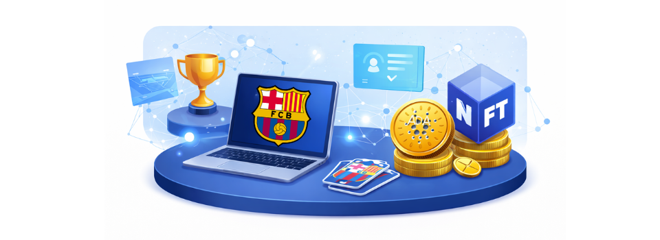 O FC Barcelona utiliza a blockchain para criar um ecossistema digital para o engajamento dos torcedores, promovendo experiências imersivas.