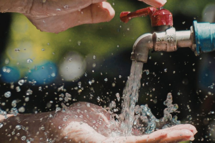 Monetização da água por meio de tokens